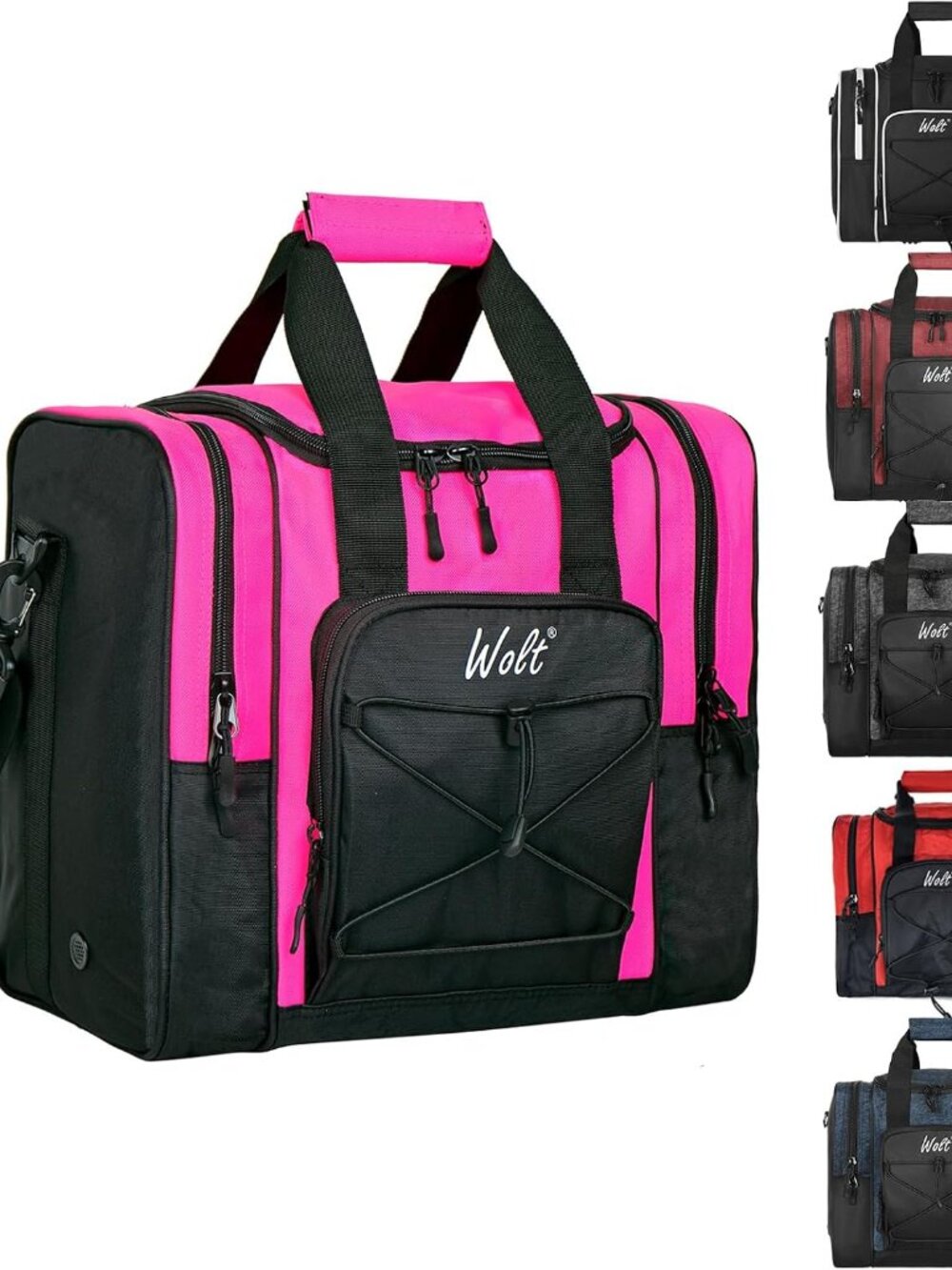 Bowling Ball Bag for Single Ball - Bowling Ball Tote Bag with Padded Ball Holder